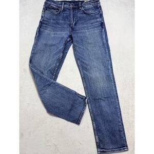 Rag & Bone Fit 2 Slim Jeans 32x30 Harry Wash Blue Denim Modern Casual Quiet Luxe